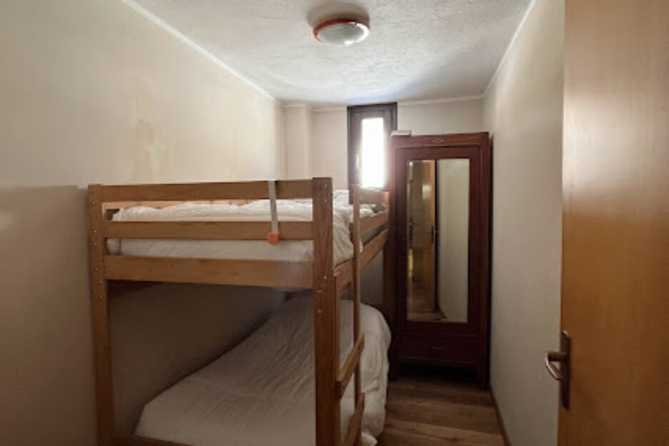 Proposta della Trottola Champorcher, Appartamento Sony a Chardonney Champorcher, cameretta letto a castello