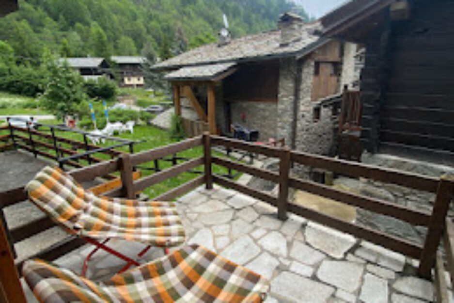 La Trottola Champorcher - Casa Caterina - Terrazzo